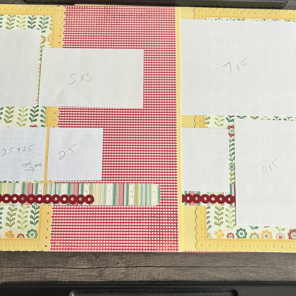 Scrapbooking Lot Including Premade Layouts And My Minds Eye Coordinating Pieces